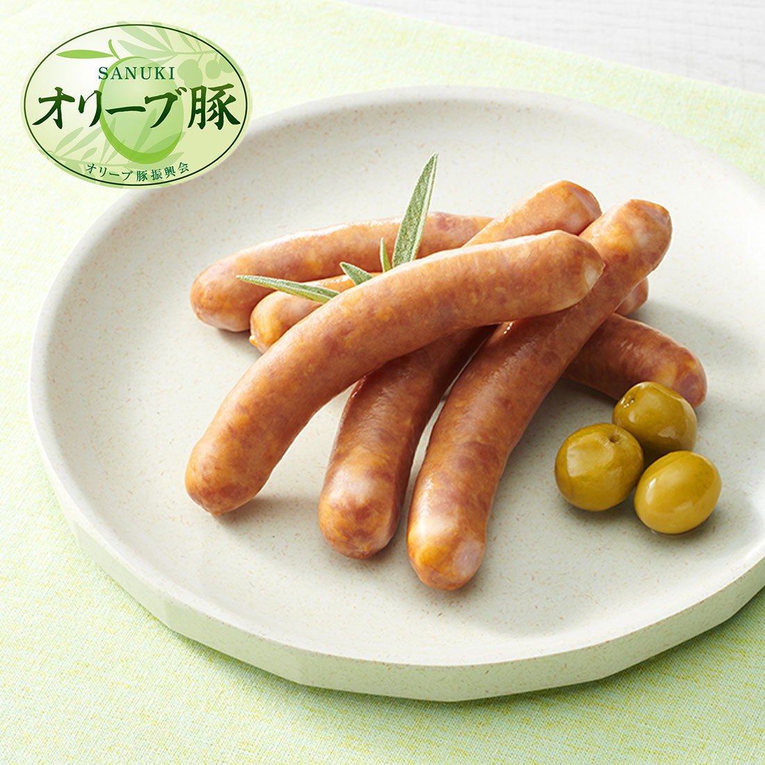 オリーブ豚のウインナー 5本入り125g